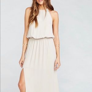 Show Me Your Mumu Heather Halter Dress